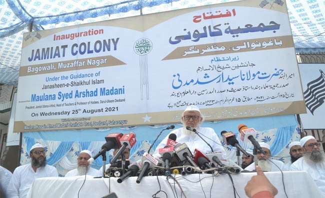 Jamiat Ulema-e-Hind provides housing to 66 families displaced during Muzaffarnagar riots