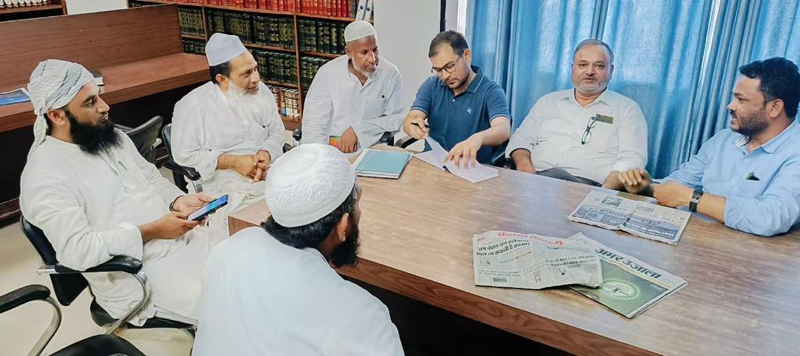 مولانا ارشدمدنی کی ہدایت پر جمعیۃعلماء ہند لیگل ٹیم کی گرفتارشدگان کے اہل خانہ سے ملاقات